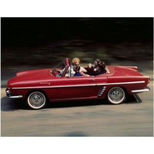 Renault Cabriolet Floride Bordeaux 1964 