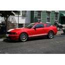 Ford Mustang coupé Shelby GT rouge 2007