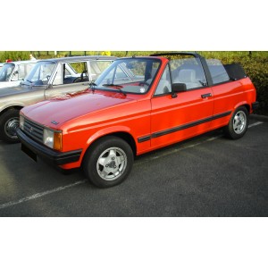 talbot samba cabriolet 1983 