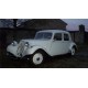 Citroën berline Traction 11BL blanche 1954