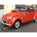 Citroën Découvrable 2 CV rouge 1984