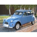 Citroën Découvrable 2 CV 6 Bleu 1983