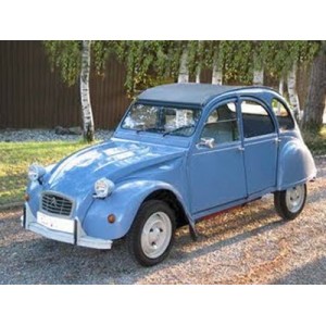 Citroën Découvrable 2 CV 6 Bleu 1983