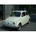 Fiat 500 Découvrable blanc 1972