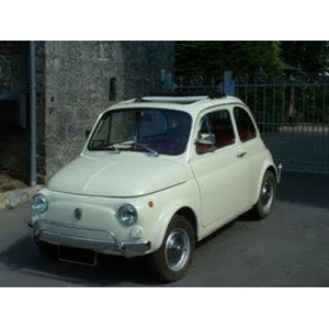 Fiat 500 Découvrable blanc 1972