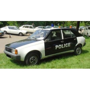 Renault Berline R 14 de la Police 1982