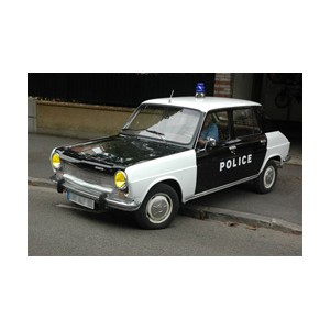 simca 1100 de la police parisienne 1972