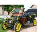 Brasier Double Phaeton vert jaune 1912