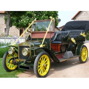 Brasier Double Phaeton vert jaune 1912