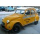 Citroën Découvrable 2 CV 6 jaune noir 1986