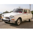 Citroën Berline Ami 8 Club blanc 1971