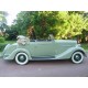 Buick Cabriolet vert amande 1936