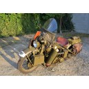 moto harley davidson WLA 1942