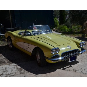 chevrolet covette C1 1958 cabriolet 