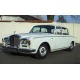 Rolls Royce Berline Silwer Shadow blanc 1973