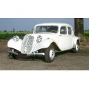 Citroën Berline Traction 11 B blanc 1955