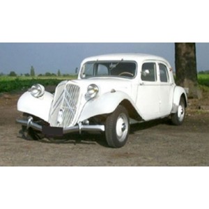 Citroën Berline Traction 11 B blanc 1955