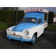 simca aronde 1959 vendeur de glace avec ça remorque