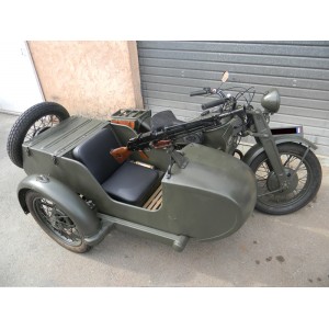 side car de l'armée française gnome-rhone 1938 