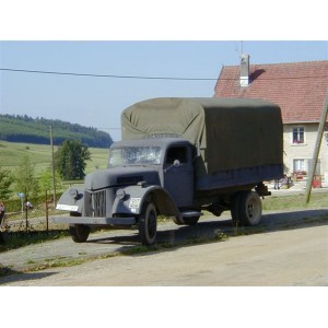 camion transport de troupes militaire allemand ford cologne WA 1940