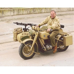 side car de l'armée allemande bmw 750cc 1942 