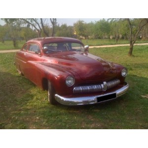 Mercury Coupé 49 rouge candy 1949