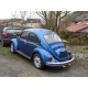 Volkswagen Coccinelle bleu 1974