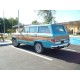 Jeep 4 x 4 AMC wagoneer bleu 1979