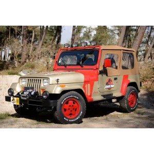 jeep wrangler sahara du film jurassic park 