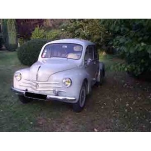 Renault Berline 4 CV gris 1960