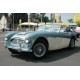 Austin Healey Cabriolet 3000 MK1 bleu blanc 1960