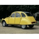 Citroën Découvrable 2 CV jaune 1978