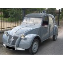 Citroën Découvrable 2 CV gris 1959