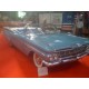 Chevrolet Impala Cabriolet bleu blanc 1959