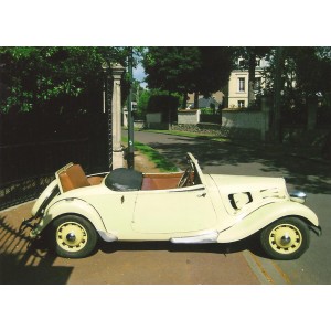 Citroën Traction 11 Cabriolet ivoire 1939