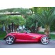 Plymuth Hot rod Prowler rouge candy 2000