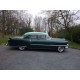 Cadillac Berline sedan De Ville vert 1955