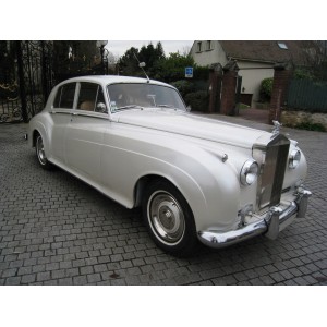 rolls royce Berline silver cloud blanc 1962