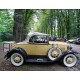 Ford Roadster A cabriolet jaune noir 1931