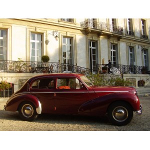 Hotchkiss Berline Anjou bordeaux 1951