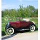 Ford Roadster A Berline bordeaux noir 1928