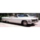 Cadillac Cabriolet de ville 1966 blanc 