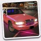 Lincoln Limousine Town-car rose blanc 1997