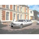 Cadillac Fleetwood Limousine blanc 1996