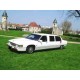 Cadillac Fleetwood limousine blanc 1990