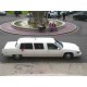 Cadillac Fleetwood limousine blanc 1990