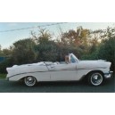 Chevrolet Bel Air Cabriolet blanc 1956