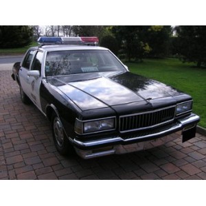 Chevrolet Berline Caprice Police LAPD noir blanc 1989