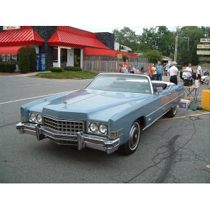 Cadillac Eldorado cabriolet 1974 gris