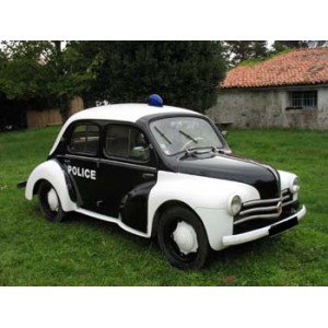 Renault 4 CV Police 1954